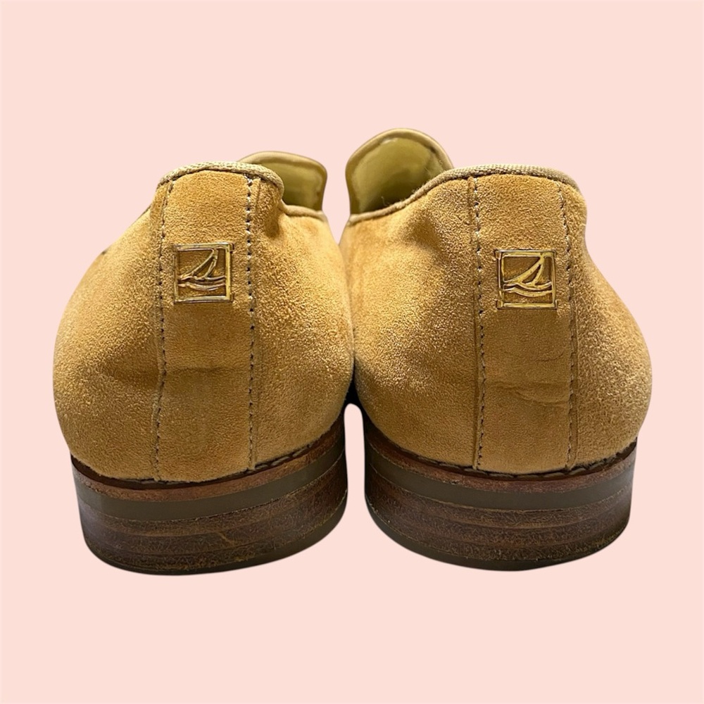 Sperry Pennington Rhinestone Suede Loafers - Picture 4 of 9